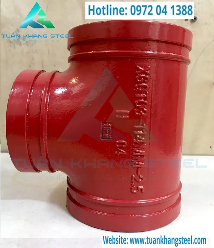 Bảng giá phụ kiện khớp nối rãnh (FLEXIBLE GROOVED COUPLING) tại miền Bắc