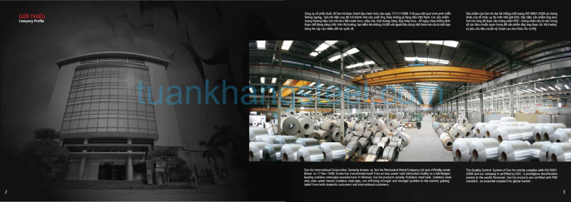 Catalogue Ống INOX Sơn Hà