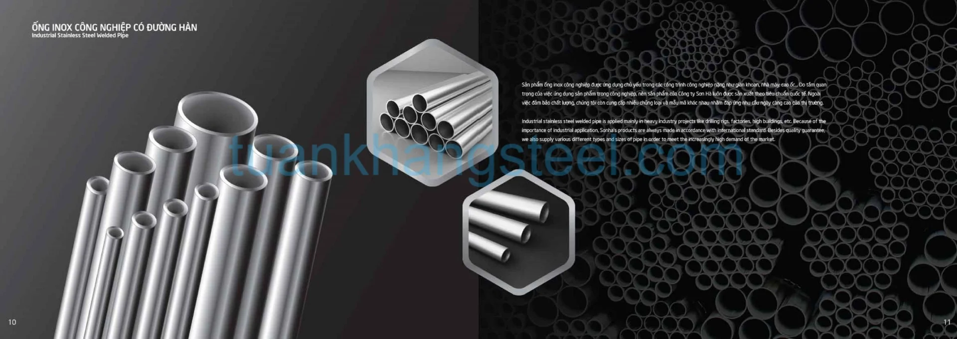 Catalogue Ống INOX Sơn Hà