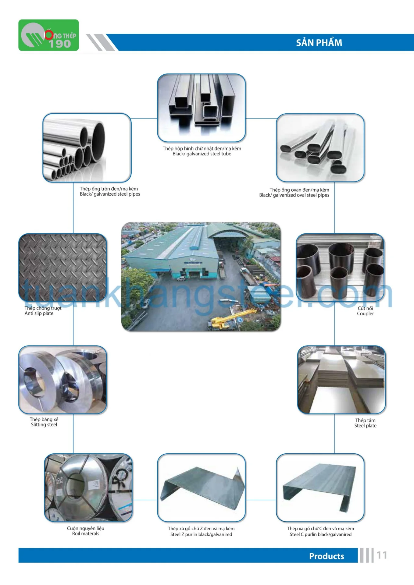 Catalogue Ống thép 190