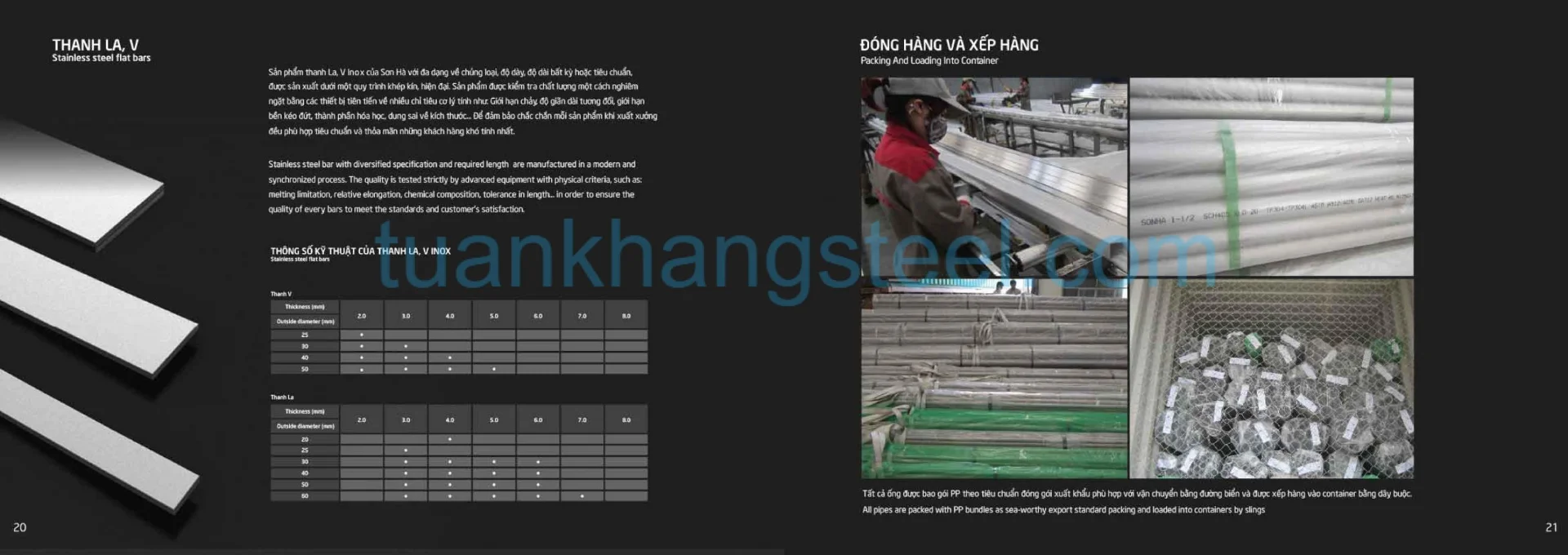 Catalogue Ống INOX Sơn Hà