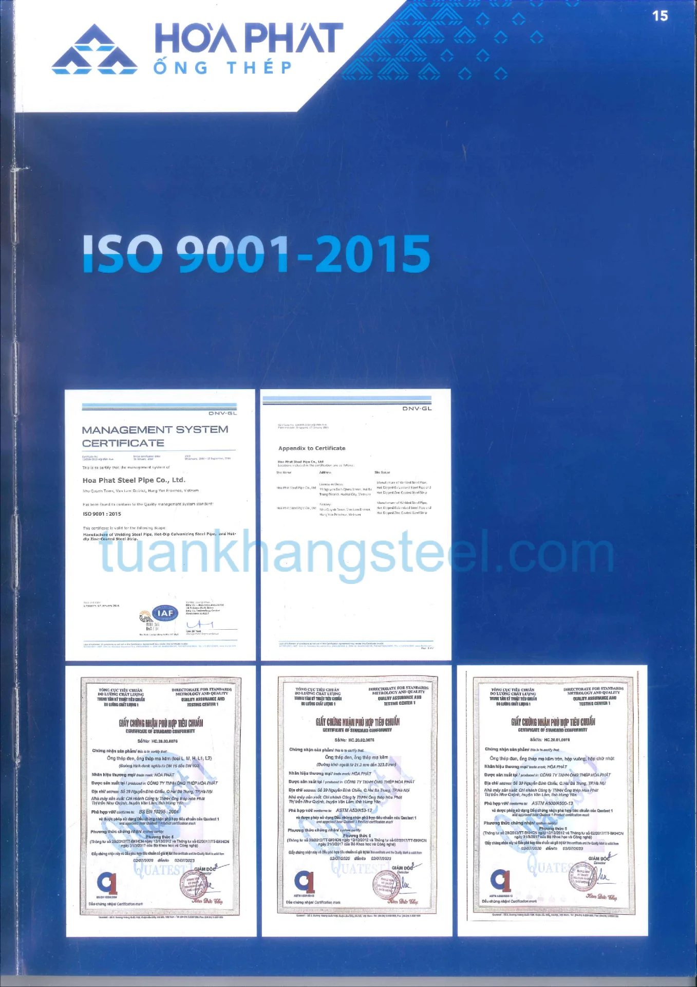 Hồ sơ năng lực Hoà Phát PDF mới nhất 2021