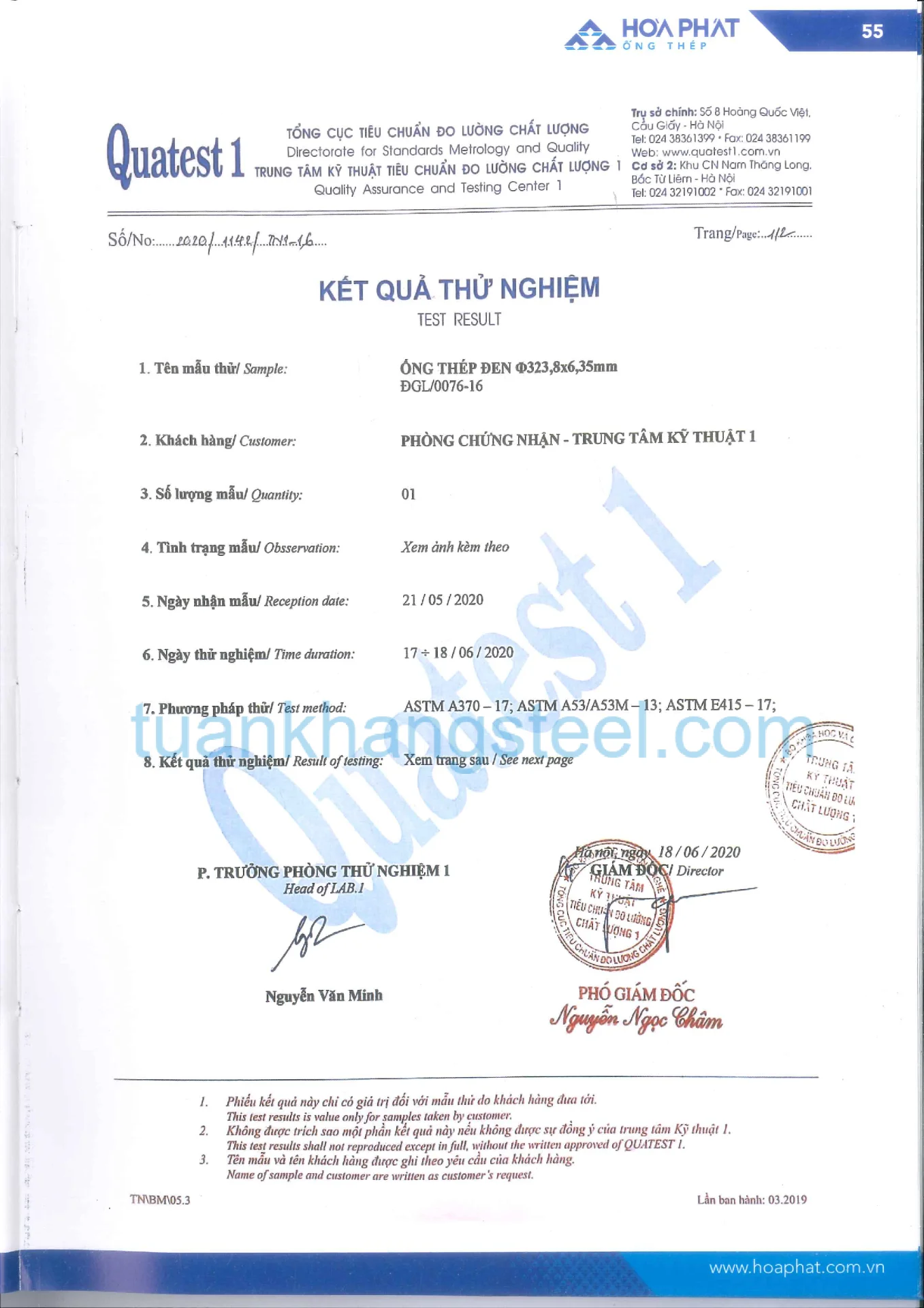 Hồ sơ năng lực Hoà Phát PDF mới nhất 2021