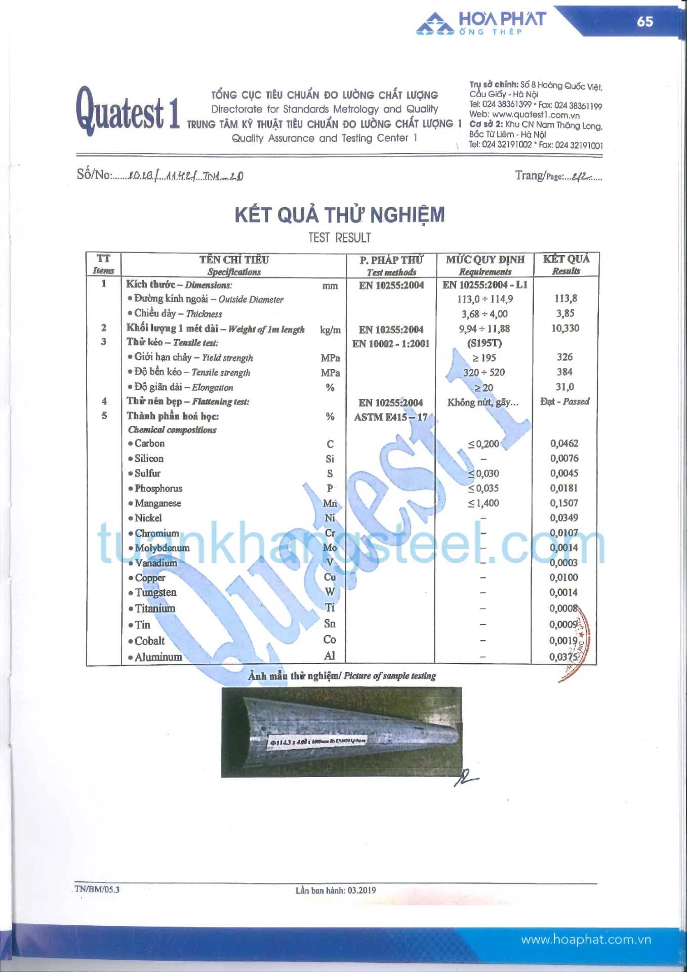 Hồ sơ năng lực Hoà Phát PDF mới nhất 2021