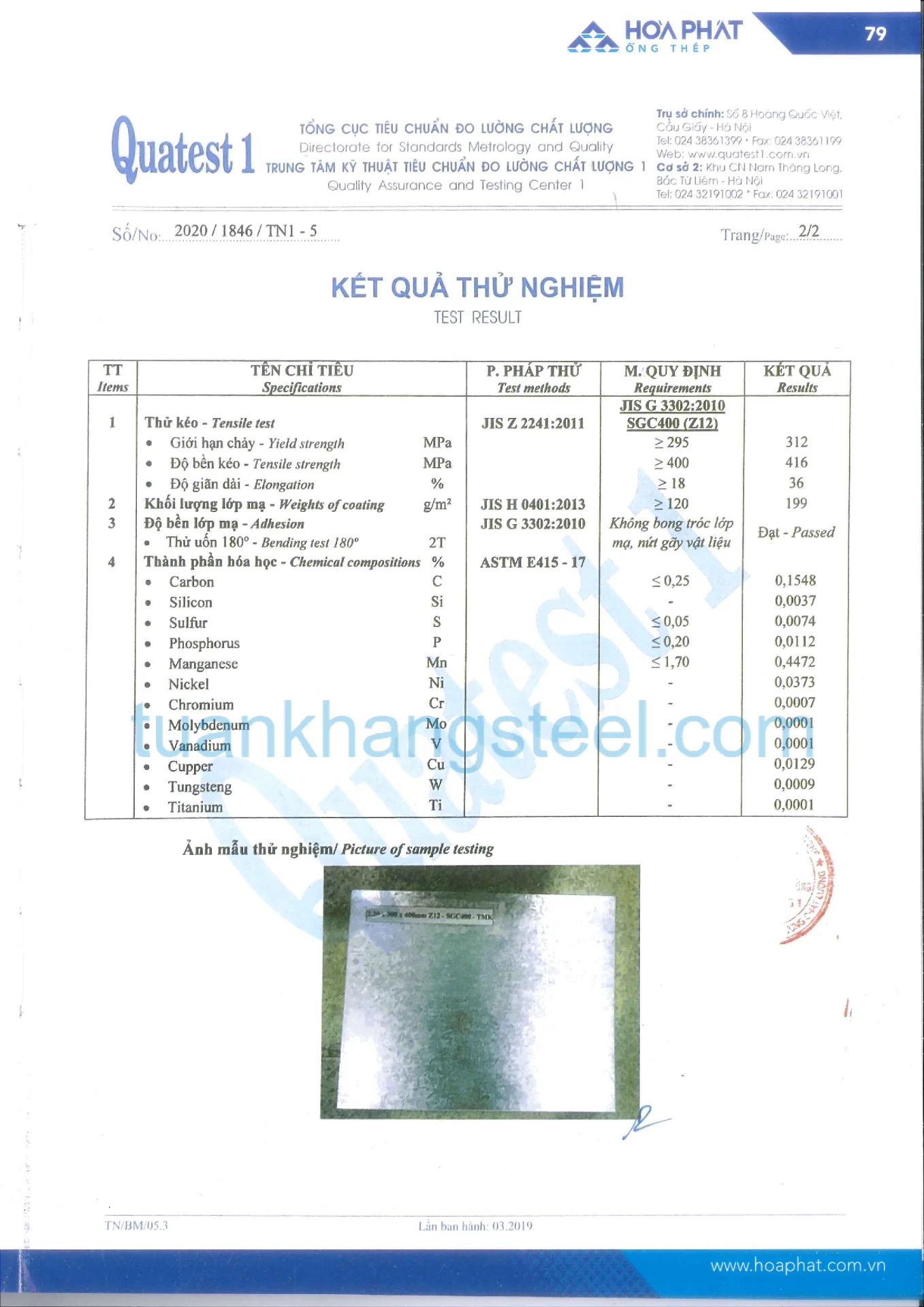 Hồ sơ năng lực Hoà Phát PDF mới nhất 2021