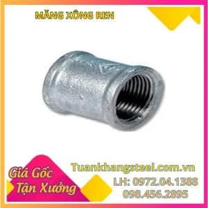 Măng sông ren mạ kẽm