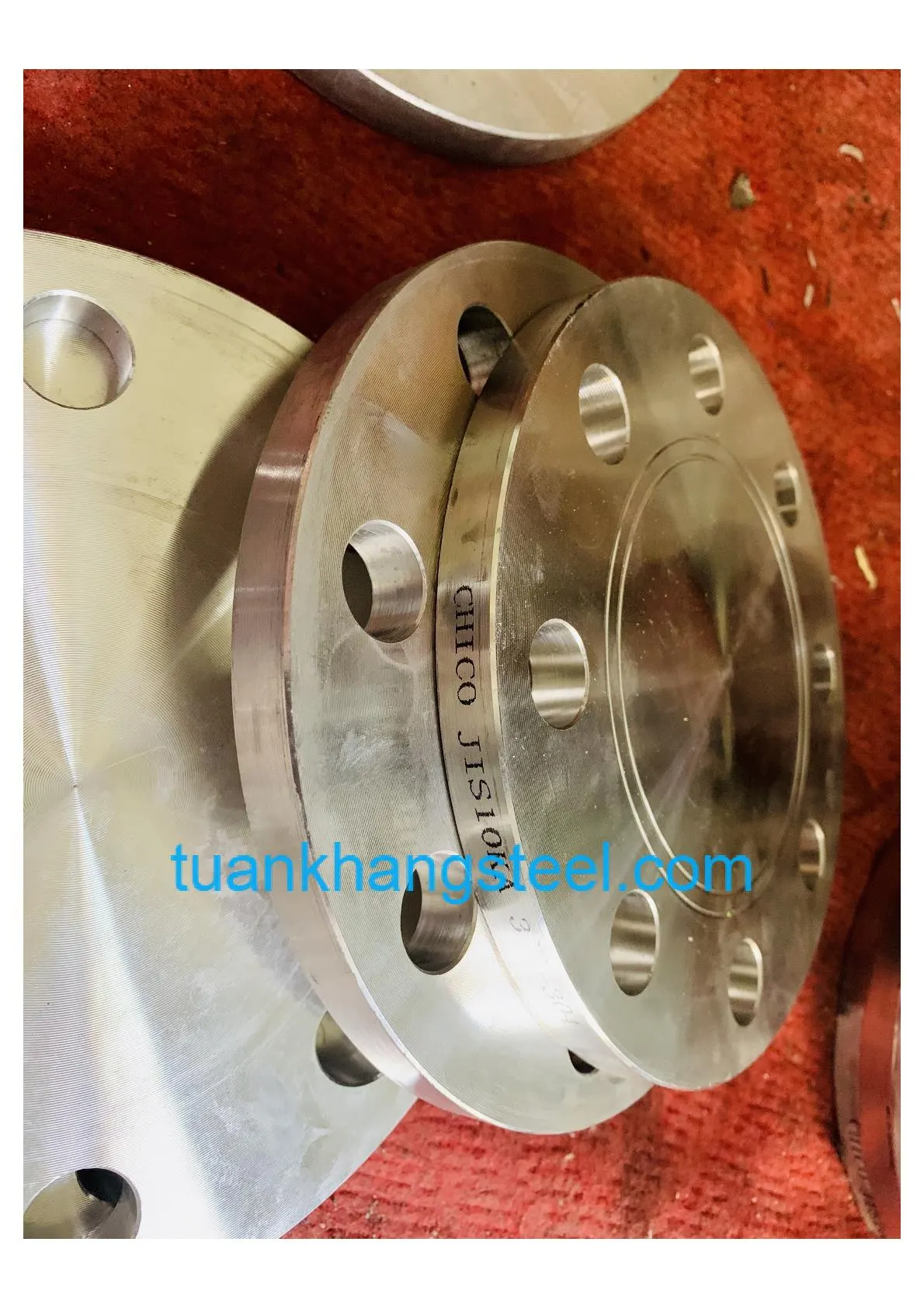 Bích đặc thép đen, Mạ kẽm Tiêu chuẩn BS PN10/16, JIS 10K/20K, ANSI - Ảnh 2