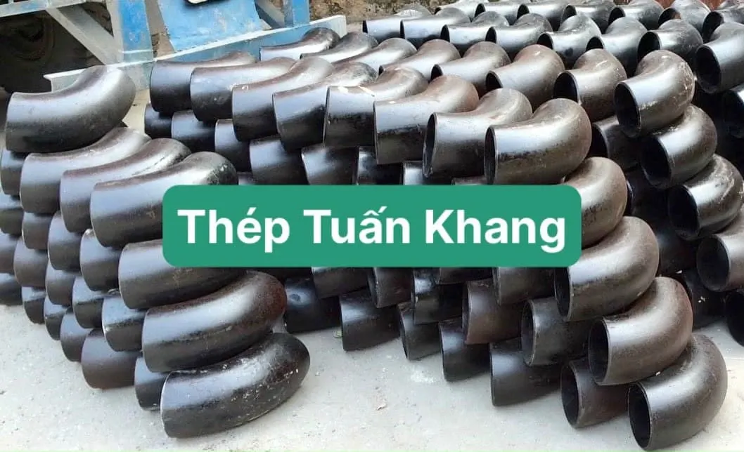 Cút thép hàn 90 độ (90° LR Elbow) Thép đen - mạ kẽm SCH10-SCH20-SCH40-SCH80 - Ảnh 3