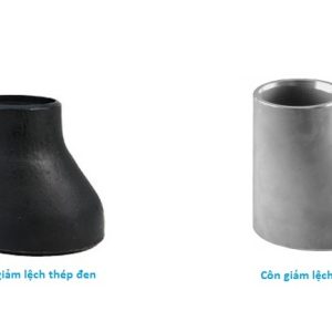 Côn thu lệch tâm thép đen, mạ kẽm SCH20-SCH40-SCH80