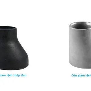 Côn thu lệch tâm thép đen, mạ kẽm SCH20-SCH40-SCH80