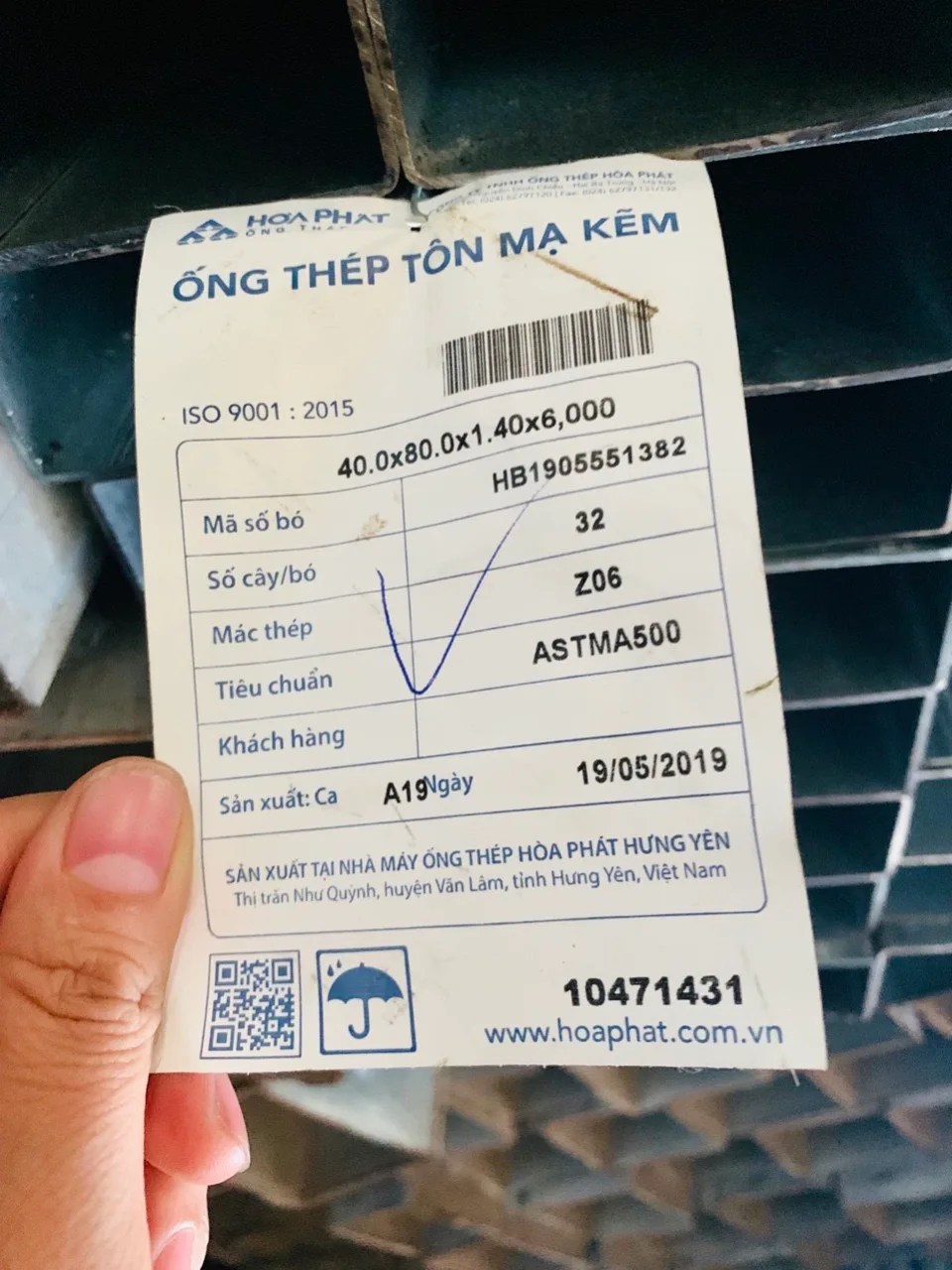 Ống, Hộp Tôn mạ kẽm - Ảnh 3
