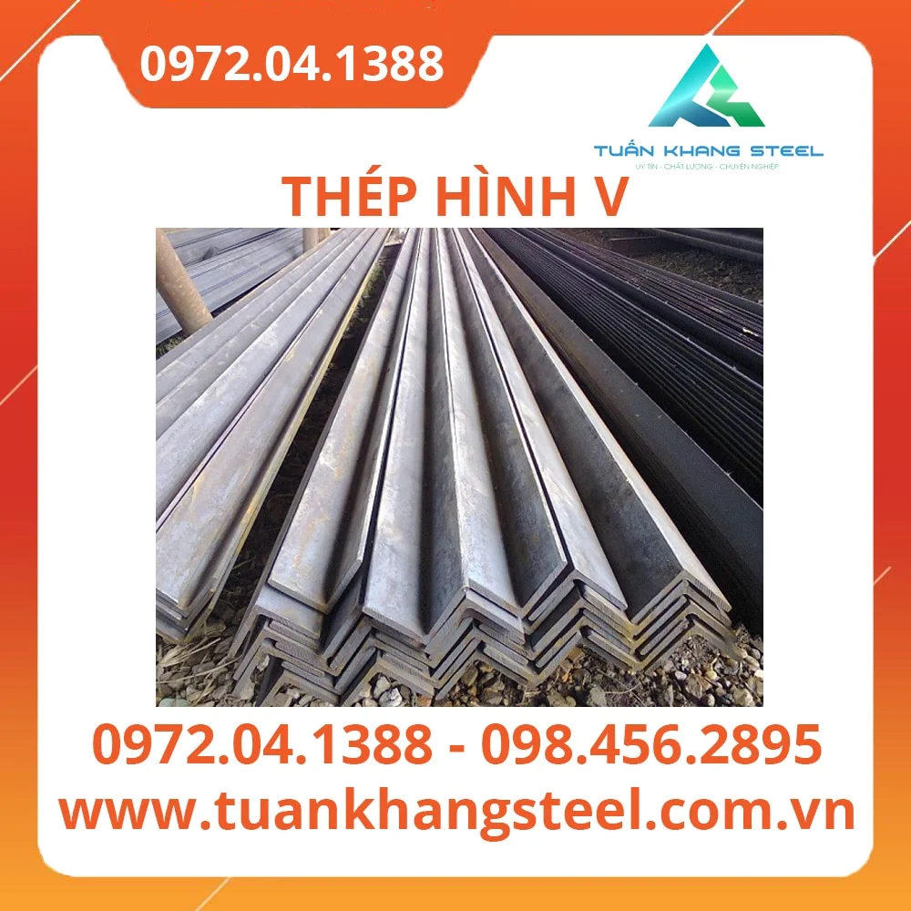 Thép góc V, L đen, mạ kẽm