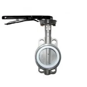 Van bướm tay gạt inox
