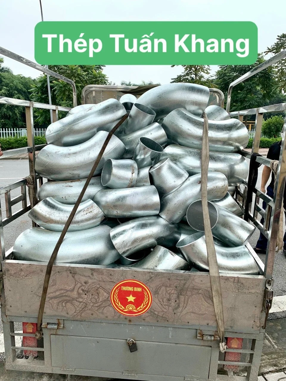 Cút thép hàn 90 độ (90° LR Elbow) Thép đen - mạ kẽm SCH10-SCH20-SCH40-SCH80 - Ảnh 5