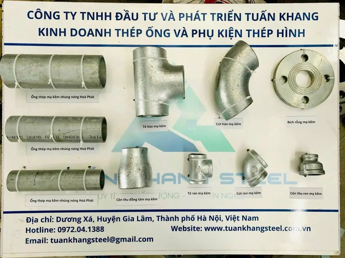 Cút ren mạ kẽm – Phụ kiện ống nối bền chắc, chống gỉ - Ảnh 2