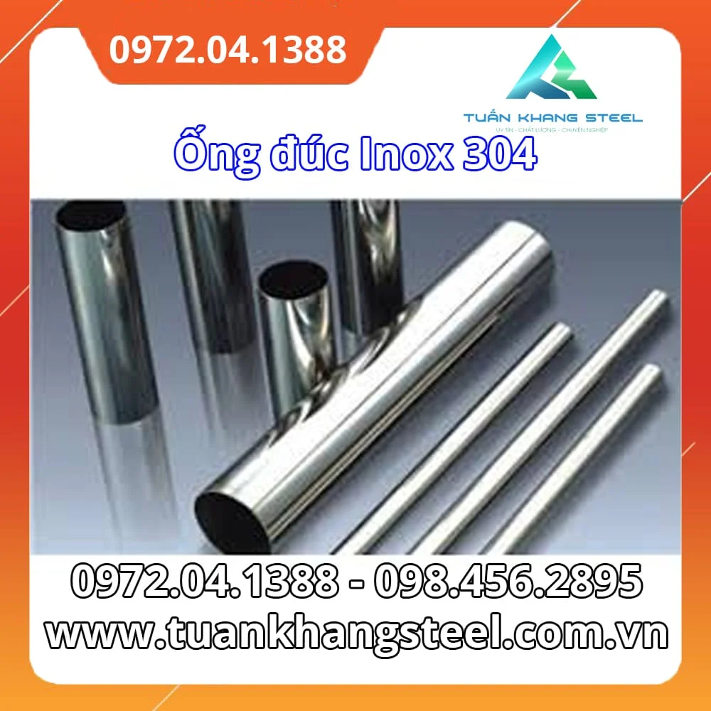 Ống đúc Inox 201, 304/304L, 316/316L, 310/310s nhập khẩu