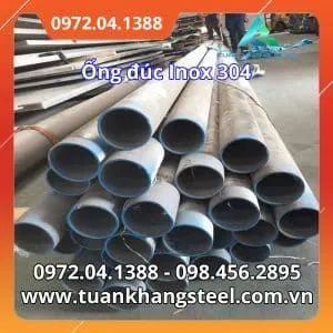 Ống đúc Inox 201, 304/304L, 316/316L, 310/310s nhập khẩu