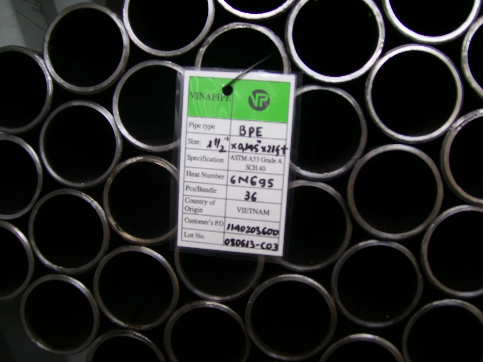Ống thép mạ kẽm NN Vinapipe - Ảnh 4