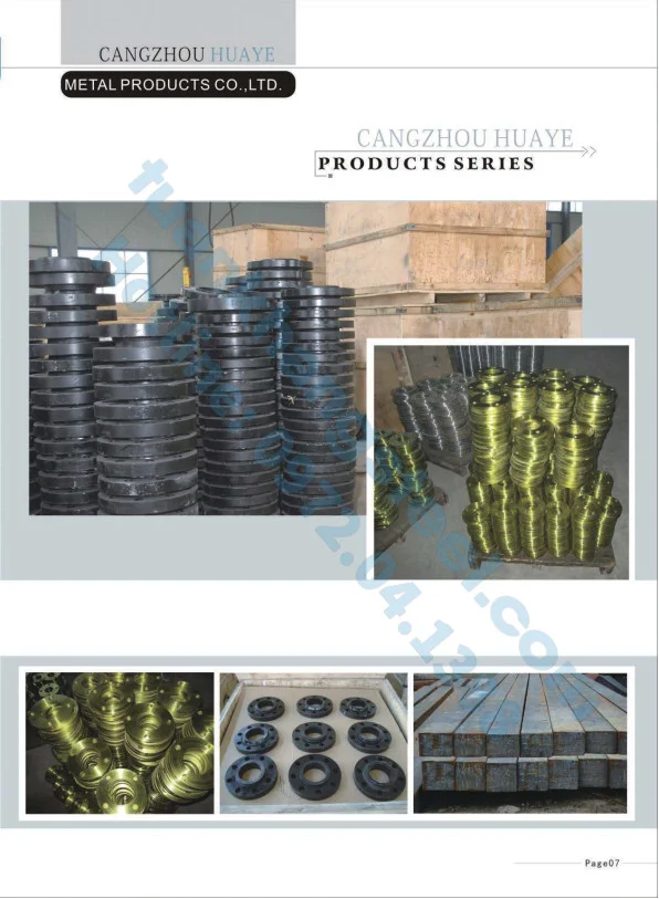 CATALOGUE Phụ kiện CANGZHOU HUAYE | Tải CATALOGUE CANGZHOU HUAYE PDF
