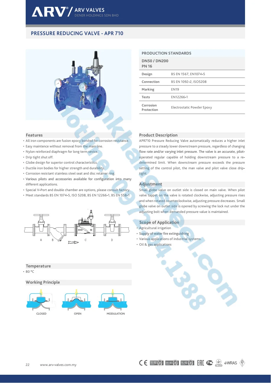 Catalogue Van ARV Malaysia 2022 PDF | Catalogue ARV Malaysia Valves 2022 PDF