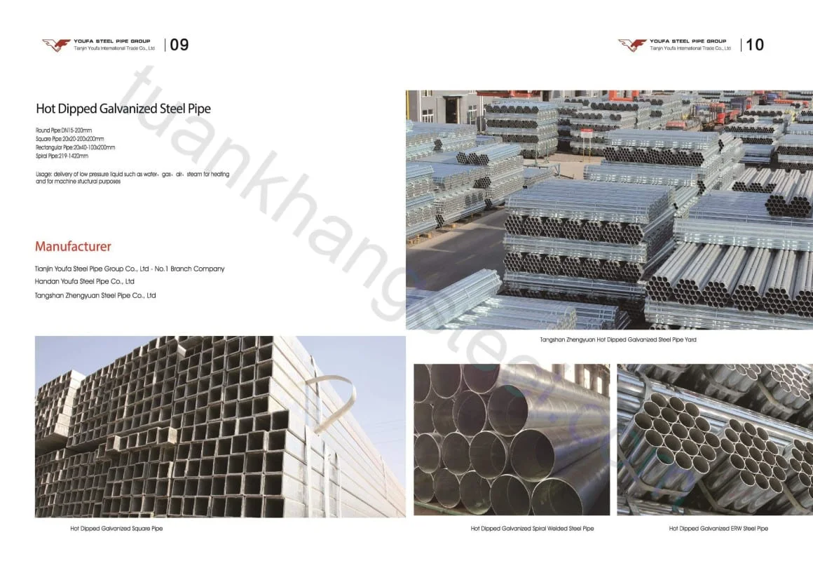 Mua Ống thép mạ kẽm Tianjin Youfa ở đâu?