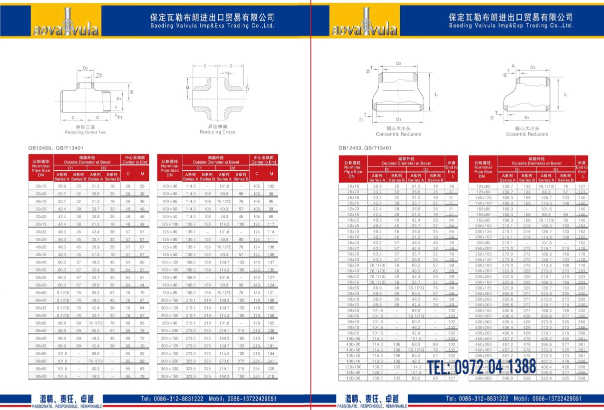Catalouge Phụ kiện Hàn-Mặt bích – Van INOX 201/304/316 Baoding TQ | Tải file Pdf Catalouge Phụ kiện Hàn-Mặt bích – Van INOX 201/304/316 Baoding TQ
