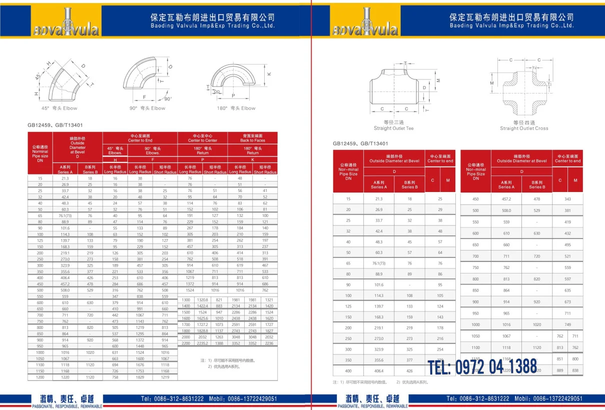 Catalouge Phụ kiện Hàn-Mặt bích – Van INOX 201/304/316 Baoding TQ | Tải file Pdf Catalouge Phụ kiện Hàn-Mặt bích – Van INOX 201/304/316 Baoding TQ