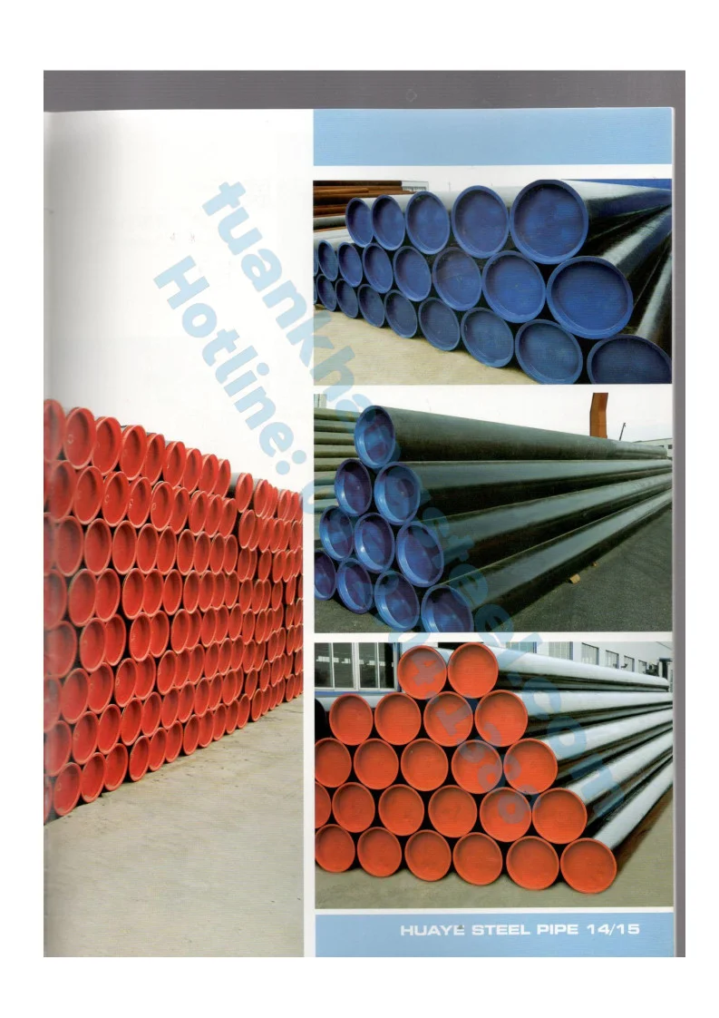 Catalogue Ống thép đúc CANGZHOU HUAYE STEEL PIPE Trung Quốc 2023  | Tải Catalogue Ống thép đúc CANGZHOU HUAYE STEEL PIPE PDF mới nhất 2023