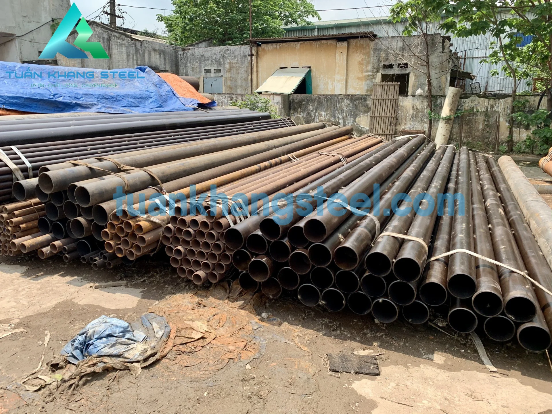 Thép Tuấn Khang – Đơn Vị Nhập Khẩu Ống Thép Đúc Tiêu Chuẩn ASTM A53, API 5L, SCH40, SCH80 Uy Tín Từ Trung Quốc