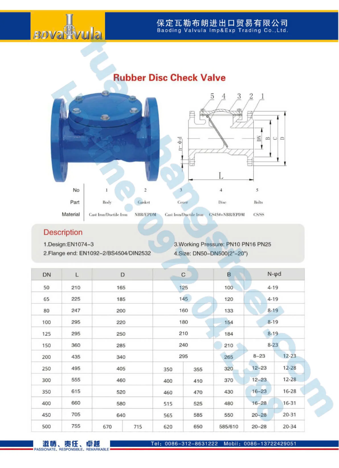Thép Tuấn Khang – Nhà Nhập Khẩu Van Phòng Cháy Chữa Cháy Hãng Baoding Trung Quốc Chất Lượng Cao