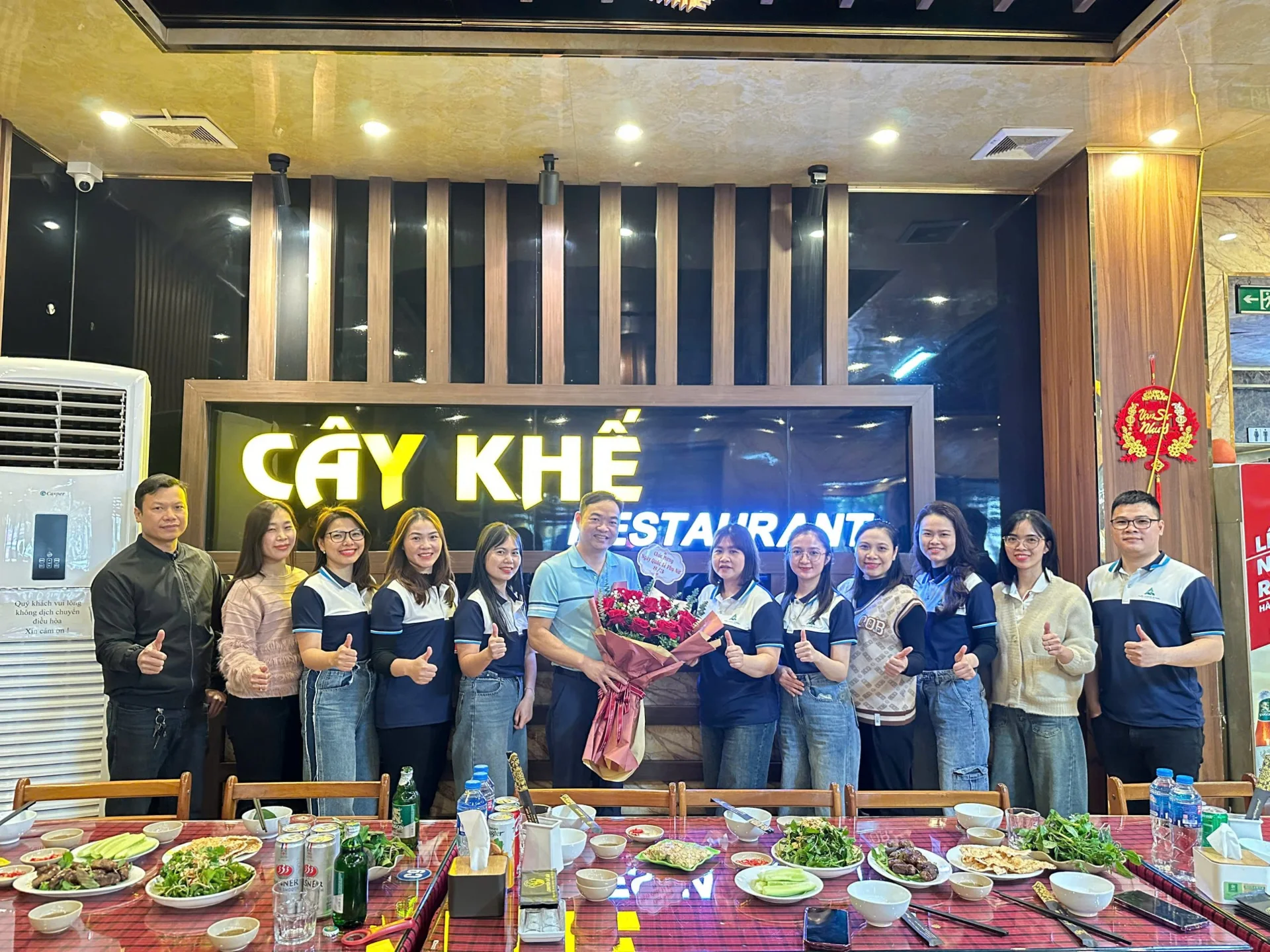 CÔNG TY THÉP TUẤN KHANG TƯNG BỪNG TỔ CHỨC TIỆC LIÊN HOAN CHÚC MỪNG NGÀY QUỐC TẾ PHỤ NỮ 8/3