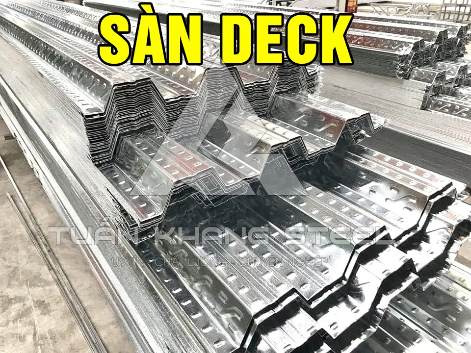 SÀN DECK LÀ GÌ? PHÂN LOẠI, QUY CÁCH, ỨNG DỤNG VÀ BÁO GIÁ