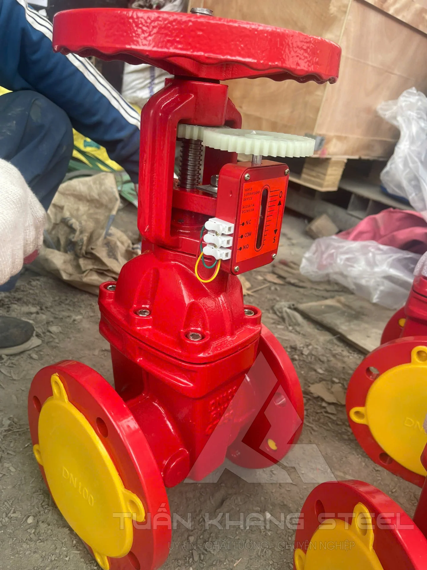 Van cổng tín hiệu điện hãng CA Fire Trung Quốc – Giải pháp tối ưu cho hệ thống PCCC hiện đại