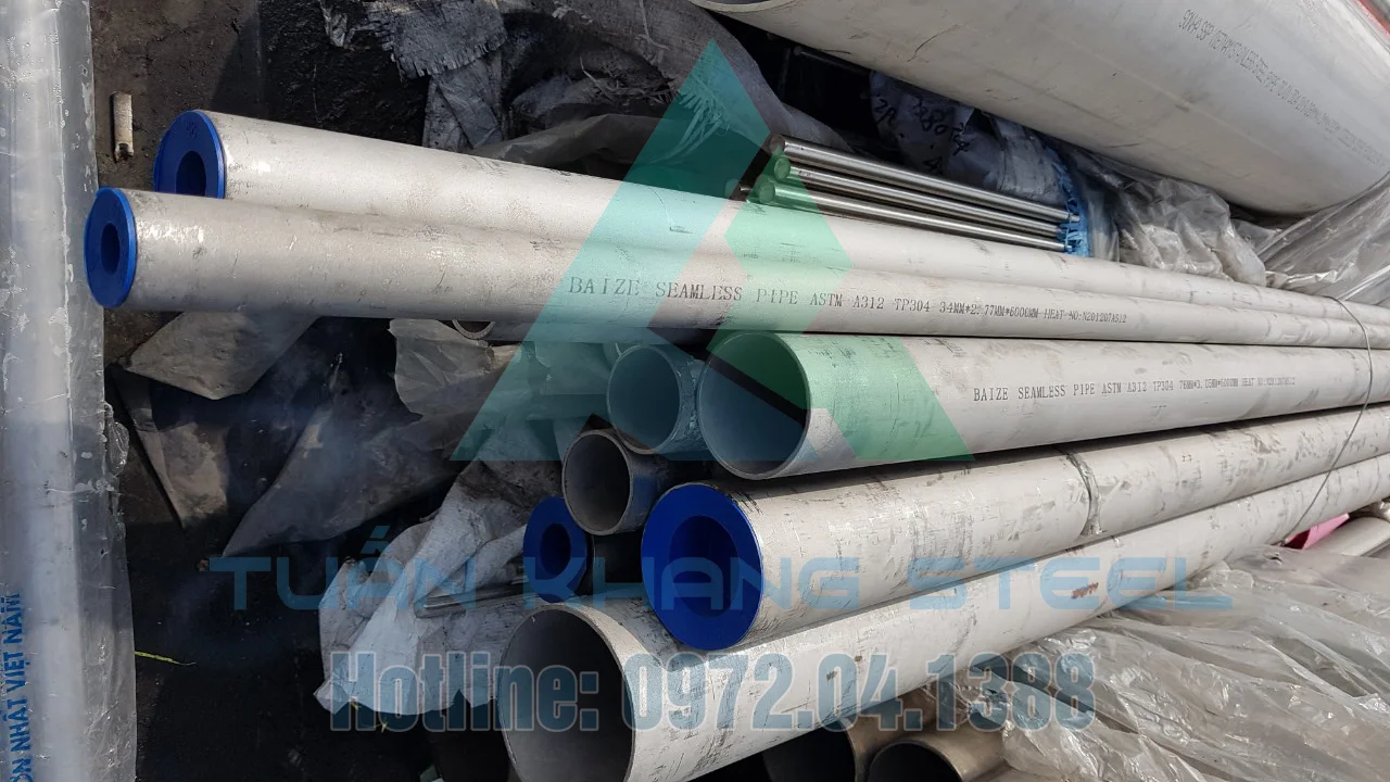 Ống Hàn Inox và Ống Đúc Inox: Phân Biệt, Bảng Kích Thước Bazem Từ DN15 Đến DN1000