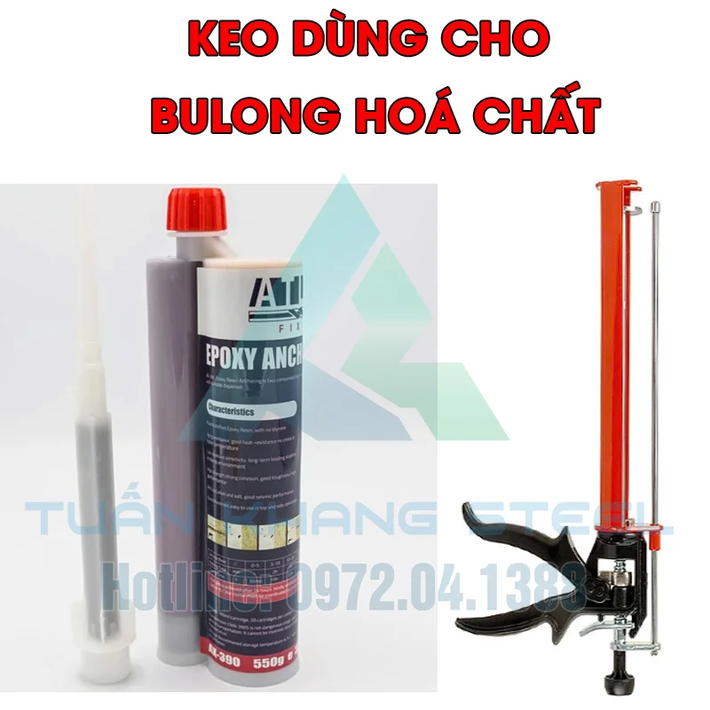 🔩 Bulong Hóa Chất Là Gì? – Cấu Tạo, Ưu Điểm & Ứng Dụng Thực Tế