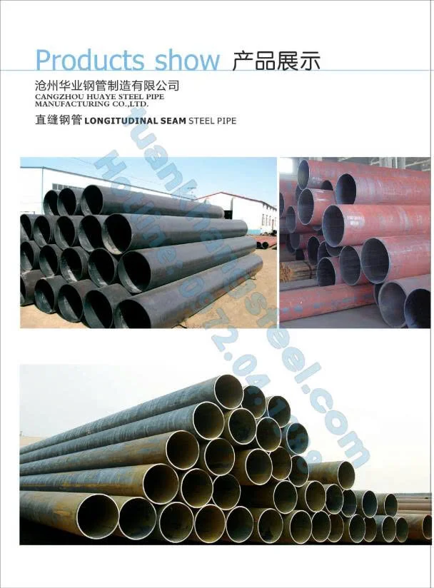 Catalogue Ống thép đúc CANGZHOU HUAYE STEEL PIPE Trung Quốc 2025 (PDF mới nhất 2025)