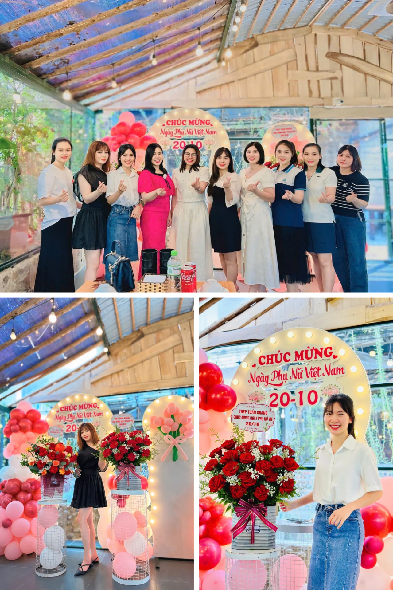 Công ty Thép Tuấn Khang tổ chức Ngày 20/10 ấm áp tại “Chợ Tình Quán” – Tôn vinh phái đẹp Tuấn Khang