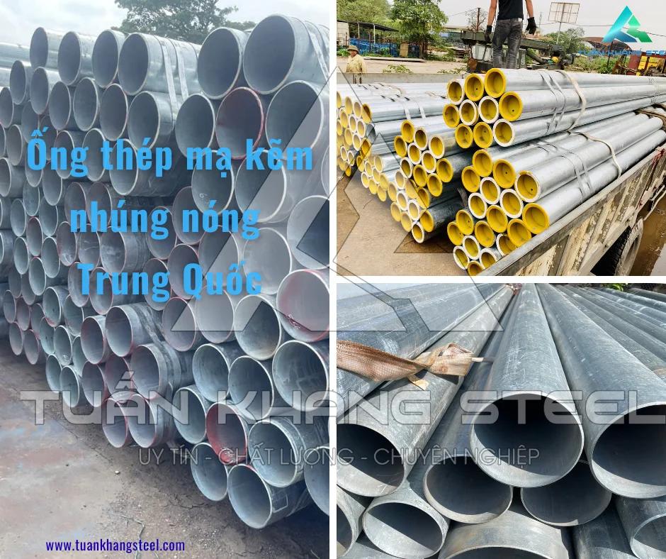 ỐNG THÉP MẠ KẼM NHẬP KHẨU TRUNG QUỐC TIÊU CHUẨN BS 1387-1985, Q235, API 5L, ASTM A53 – CHẤT LƯỢNG, GIÁ TỐT NHẤT