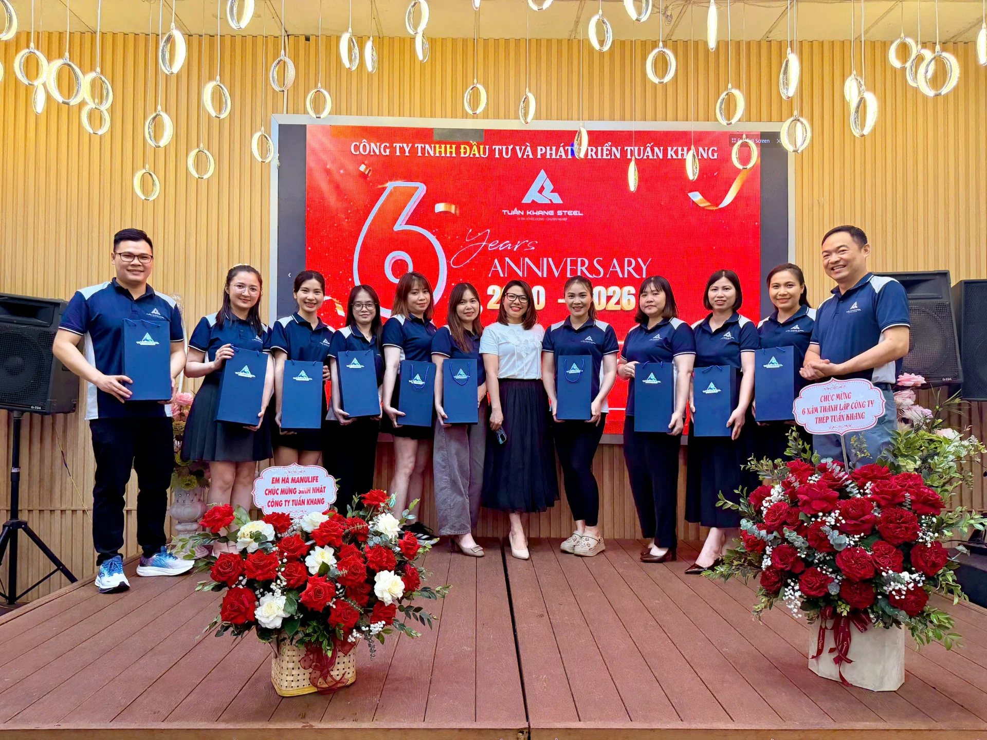 🎉 Kỷ Niệm 6 Năm Thành Lập Công Ty Thép Tuấn Khang – Hành Trình Phát Triển Bền Vững & Đột Phá 2020–2026