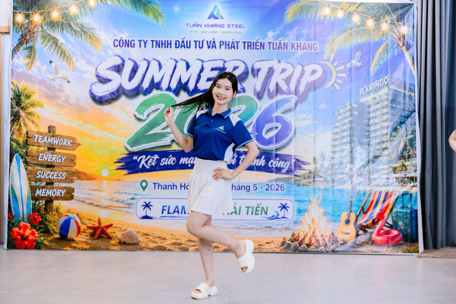 Tuấn Khang Steel – Summer Trip 2026 Tại Flamingo Hải Tiến