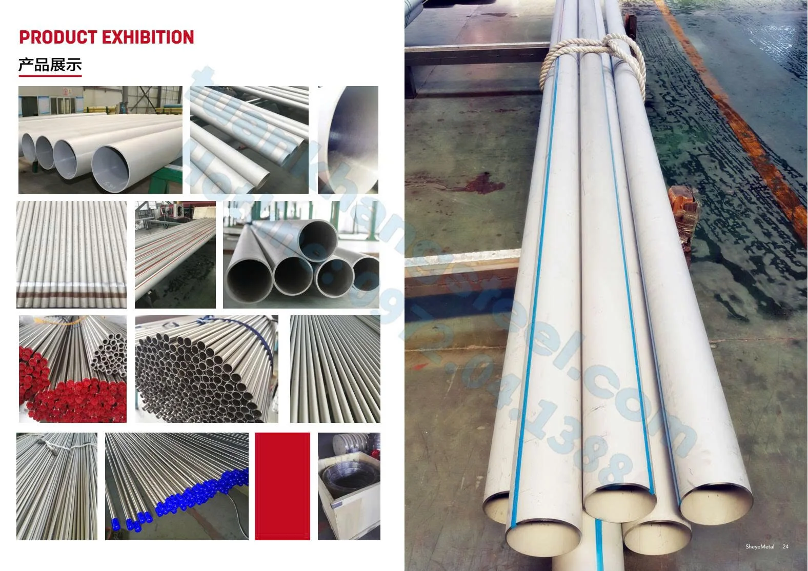 Catalogue Ống Inox WENZHOU SHEYE METAL 2026 | File PDF Mới Nhất Từ Nhà Máy Sản Xuất