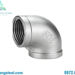 Cút ren inox – chuyển hướng tuyến đường ống