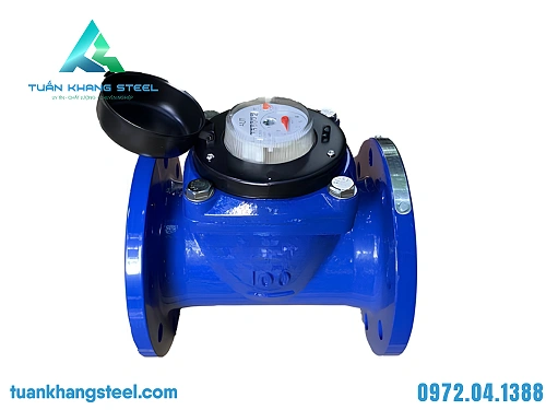 Đồng hồ đo nước mặt bích AUT malaysia. Thân: Gang cầu Class B. mặt bích PN16 chưa có Phí Kiểm định 300000 đồng) – liên kết đường ống và thiết bị
