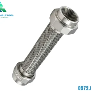 Khớp lưới 2 đầu rắc co Inox L500mm – tạo mối nối có thể tháo lắp
