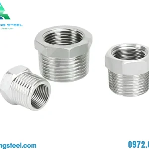 Lơ đều ren inox – chuyển đổi đầu nối ren