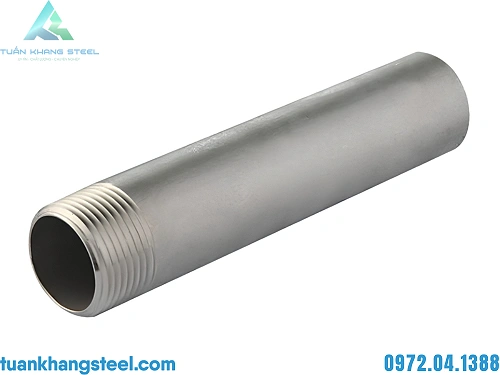 Một đầu ren ngoài thép dài 100mm – gia công kết cấu và hạng mục xây dựng