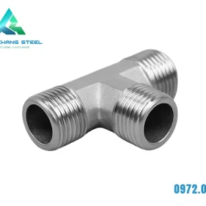 Tê 3 đầu ren ngoài inox – tạo nhánh trên hệ thống đường ống