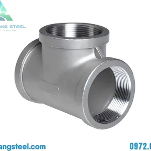 Tê ren inox – tạo nhánh trên hệ thống đường ống