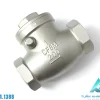 Van một chiều lá lật ren Inox 304 – hạn chế dòng chảy ngược