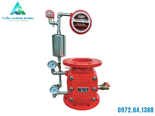 Van báo động DN200 (ARV-Malaysia) – phục vụ cụm van báo động hệ thống chữa cháy